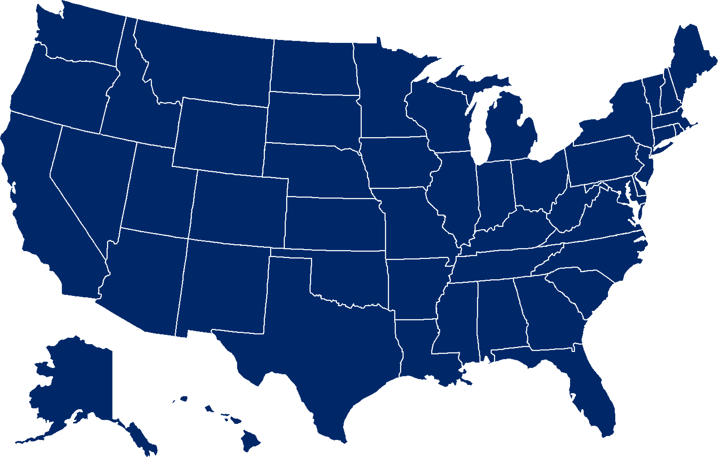 Clickable Map of the U.S.